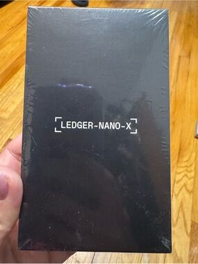 edge Ledger Nano X Hardware Wallet - Black
